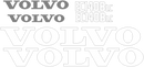 Volvo EC140B LC Decal Set