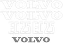 Volvo EC25 Decal Set