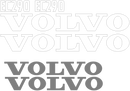 Volvo EC290 Decal Set