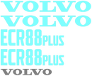 Volvo ECR88 PLUS Decal Set