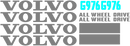 Volvo G976 Decal Set