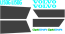 Volvo L150G Decal Set