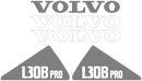 Volvo L30B PRO Decal Set