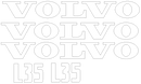 Volvo L35 Decal Set