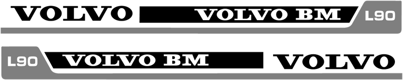 Volvo L90 Decal Set
