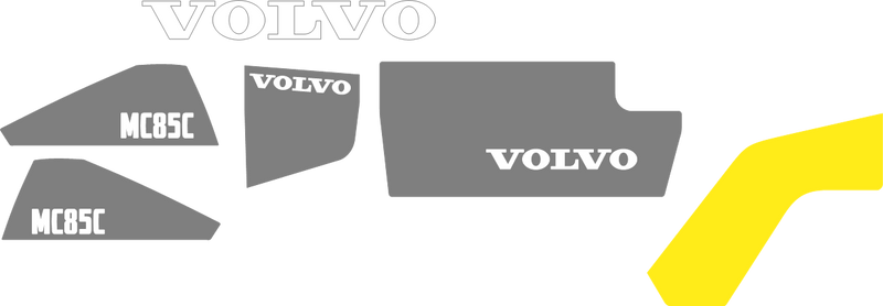 Volvo MC85C Decal Set