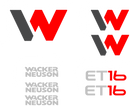 Wacker Neuson ET16  Decal Set