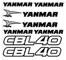 Yanmar CBL40  Decal Set