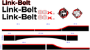 Linkbelt 80 X3 Decal Set